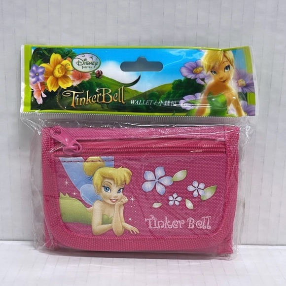 Disney Tinker Bell Trifold Wallet - Hot Pink - Picture 7 of 7